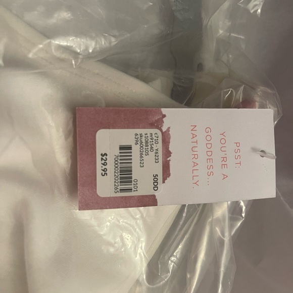Lane Bryant NWT Unlined Full Coverage Bra Size 50DD White in color - Picture 3 of 5